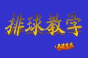初中数学上册（提高排球技巧，掌握数学知识）
